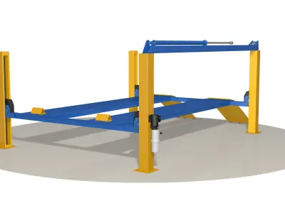 Car Lift R2  3D model
