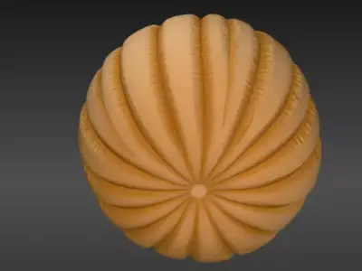 Jack O Lantern 3D Model Two Model Pack Halloween Print-Ready 3D model