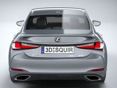 Lexus ES F-sport 2022 3D model