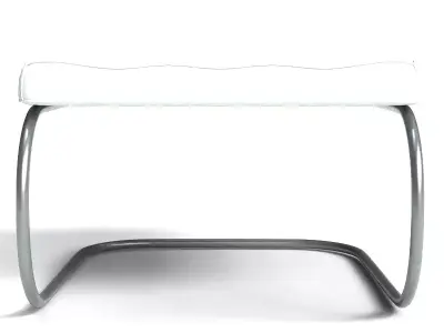 Barcelona Ottoman  Premium Modern Furniture 3D model