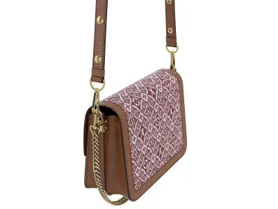 Louis Vuitton Dauphine Bag Red 1854 3D model