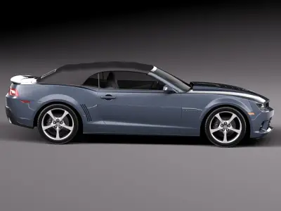 Chevrolet Camaro SS Convertible 2014 3D model