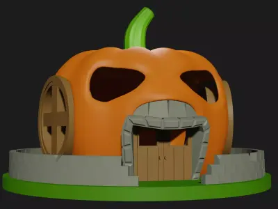 Halloween Home 3D print model