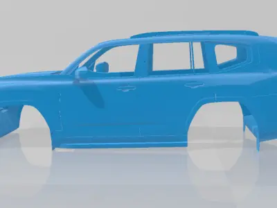 Toyota Land Cruiser 300 2022 - Body Car Model 3D print model
