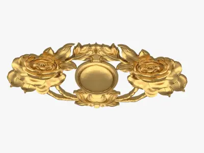Classic decor ornament 238 3D model