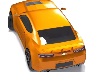 chevrolet camaro2024 3D model