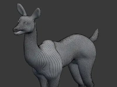 axis deer 3D model