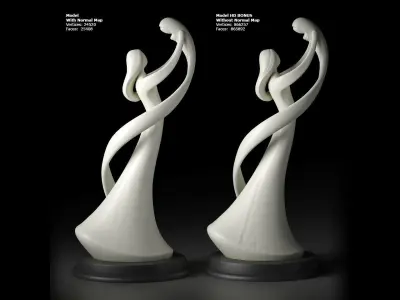 Mom Sculpture 3D model