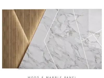 Wall Panel 14 3D model