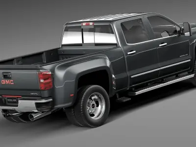 GMC Sierra HD CG 2015 3D model