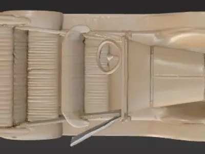 1910s 30s Classic Car  Historical 3D Printable Model 3D print model