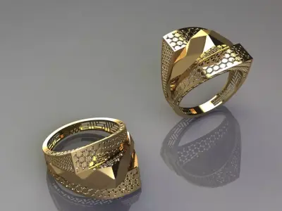 Fusion ring 3D print model