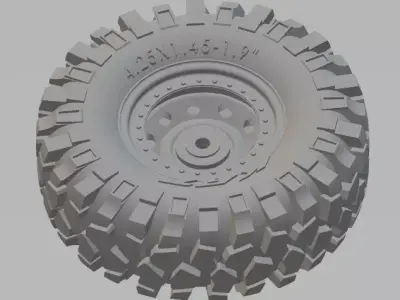 offroad wheel fix model 1 3D print model