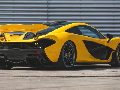 Mclaren P1 2015 Realistic Game Ready Rigged Ready  Low-poly 3D model