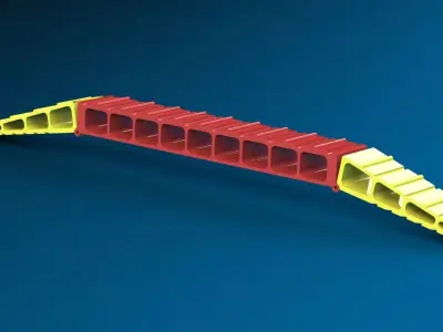 Crawler Bridge at scale 1to24 for RC-Crawler-Track 3D print model