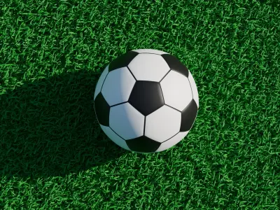 Soccer Ball Football Model  Free 3D model