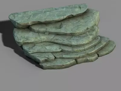 Stone Town Magic Cave - Stone Steps 21 3D model
