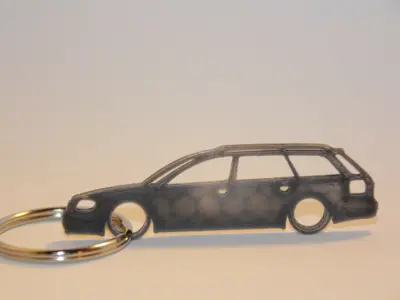 Audi A6 RS6 Keychain 3D print model