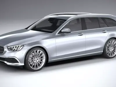 Mercedes-Benz E-Class Estate basic 2021 3D model