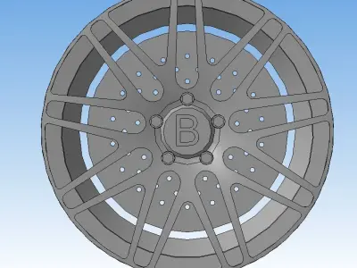 Barbus Monoblock F  3D print model