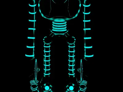 Wild robot Free 3D model