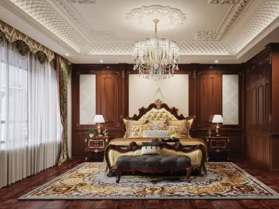  Bedroom interior 34 3D model