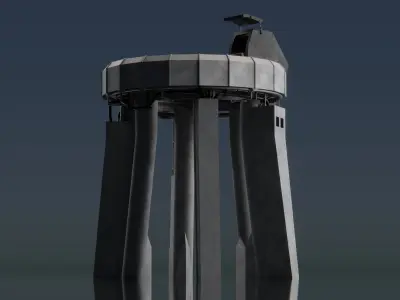 The Mechazilla Pack 3D model