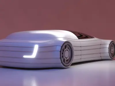 Future Car 24  3D model
