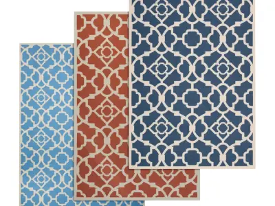 Rug Set 1089 3D model