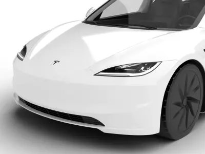 Tesla Model 3 Standard 2026 3d model 3D model