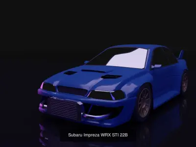 Car Triad 3D Model Pack