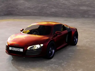 Audi R8 3D model
