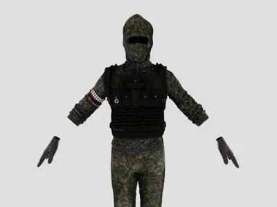 ARMY ESPECIAL FORCE 3D model