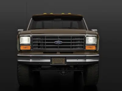 Ford F250 Complete Model  3D model