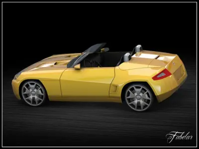 Dodge Demon Vray 3D model