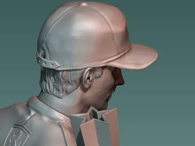 Charles Leclerc 3D print model