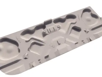 Skatepark-Skate Park PACK 3D model