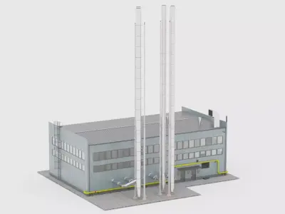 Boiler House 3D model