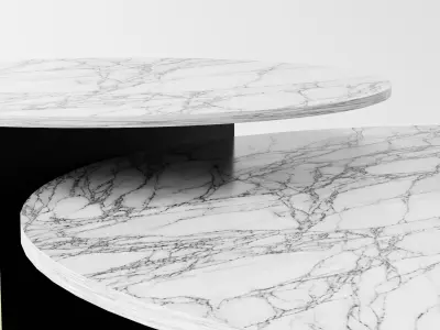 Modern Coffee Table 3D Model 3D model