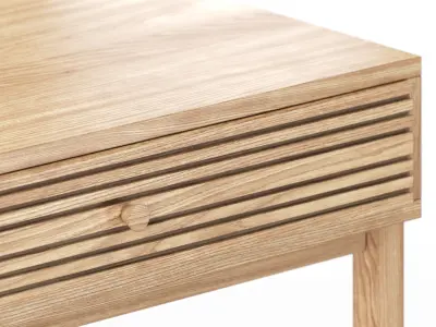 La Redoute Interieurs Briniac Oak Desk 3D model
