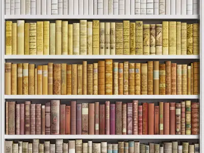 Classic Books 65 3D model