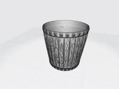 vase bucket 3D print model