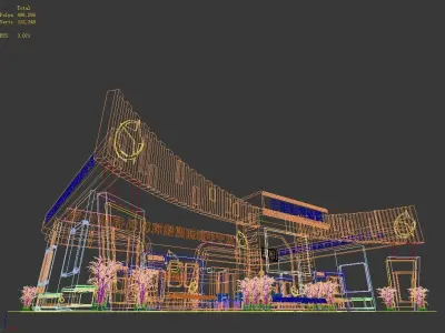 Exhibition - Area - 15X21-3DMAX2009-02 3D model