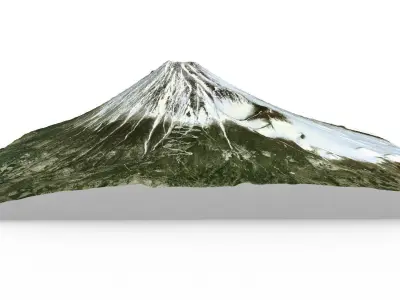 Mount Fuji  Free 3D model
