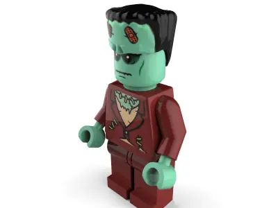 Frankenstein Lego 3D model