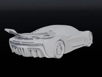 Hongqi S9-SPOR CAR-2021 MODEL 3D model