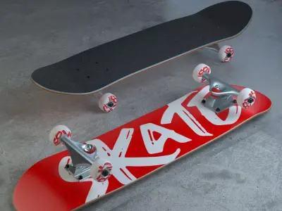 Skateboard 3D model