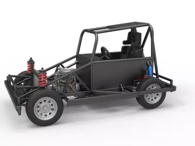 New Zealand Ministock car Base Scale 1 to 25 3D print model