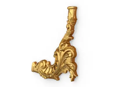 Classic decor ornament 80 3D model
