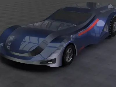Batmobile 3D model